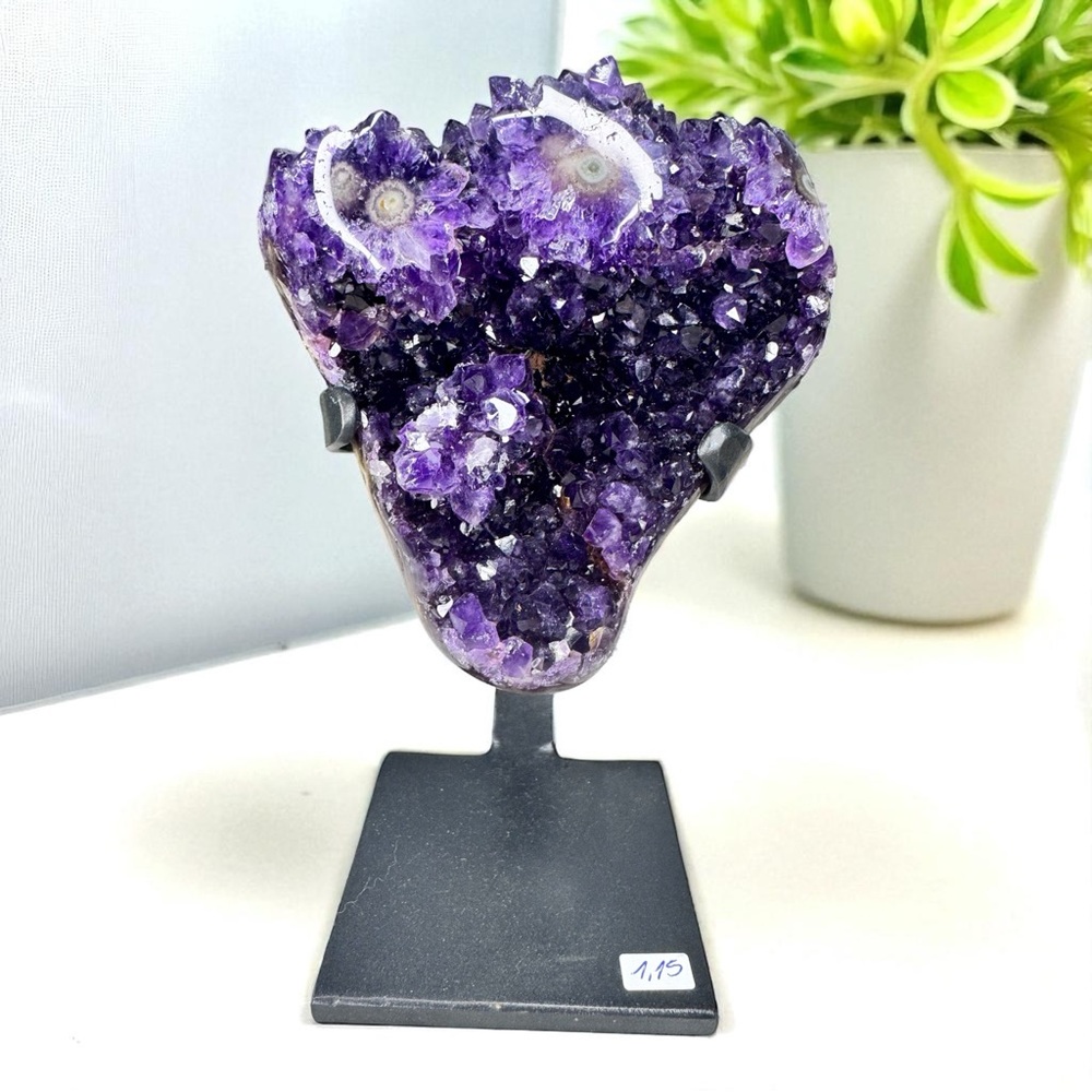 💜 Deep Grape Uruguay Amethyst Cluster | AAA Quality 💜